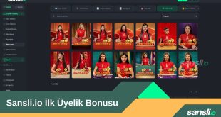 Sansli.io İlk Üyelik Bonusu
