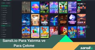Sansli.io Para Yatırma ve Para Çekme