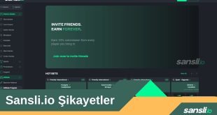 Sansli.io Şikayetler